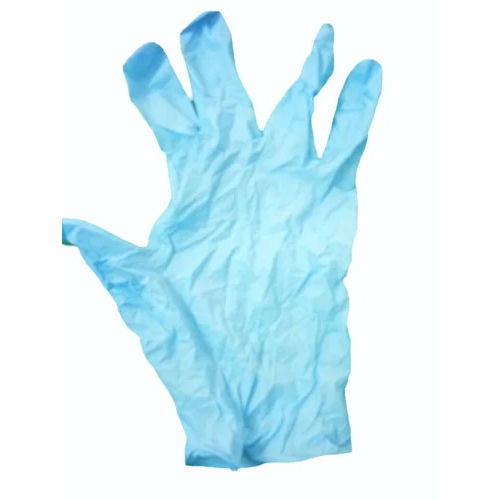 Nitrile Examination Hand Glove - Color: Blue