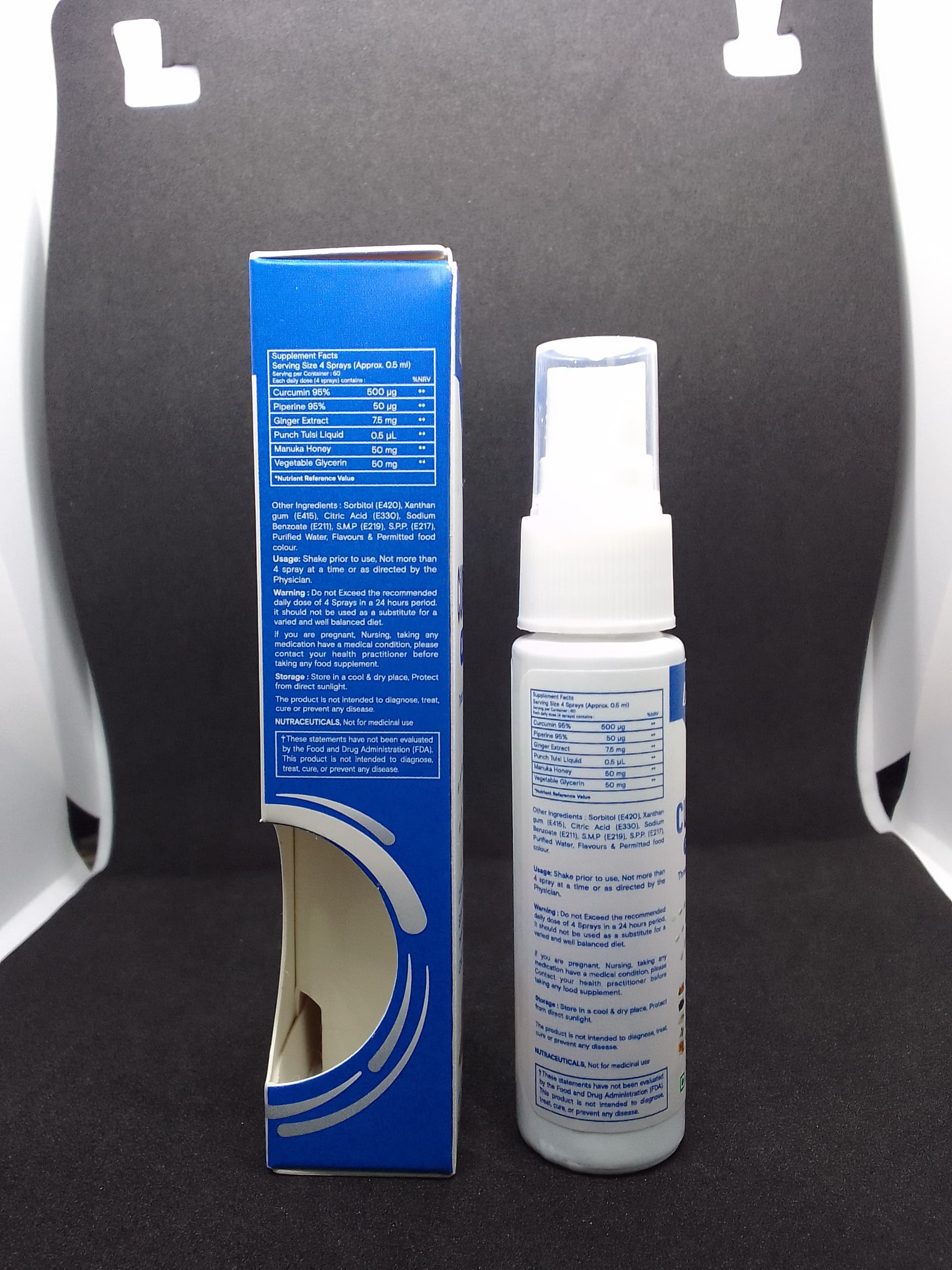 Curcumin Spray - Drug Type: Health Supplements