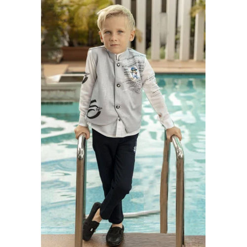 Kids Waistcoat Set - Age Group: 3 Years