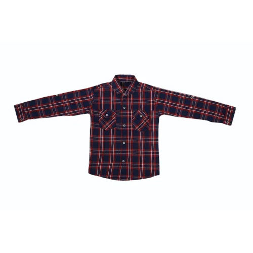 Kids Casual Check Shirt - Age Group: 5-8 Years