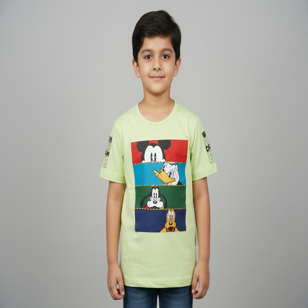 Kids Round Neck T Shirt