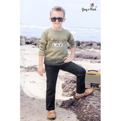 Kids Full Sleeve T Shirt - Age Group: 5-7 Years