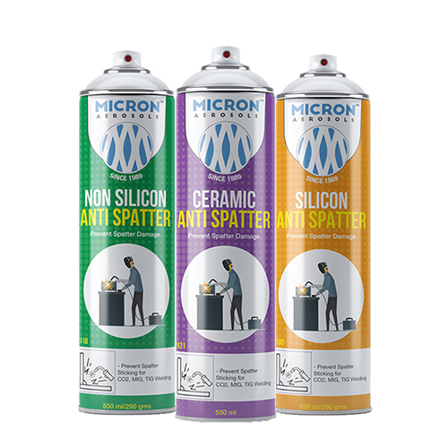 Anti Spatter Spray - 550 ml | Protects Welding Equipment, Ideal for Industrial Application, Complies with Industry Norms