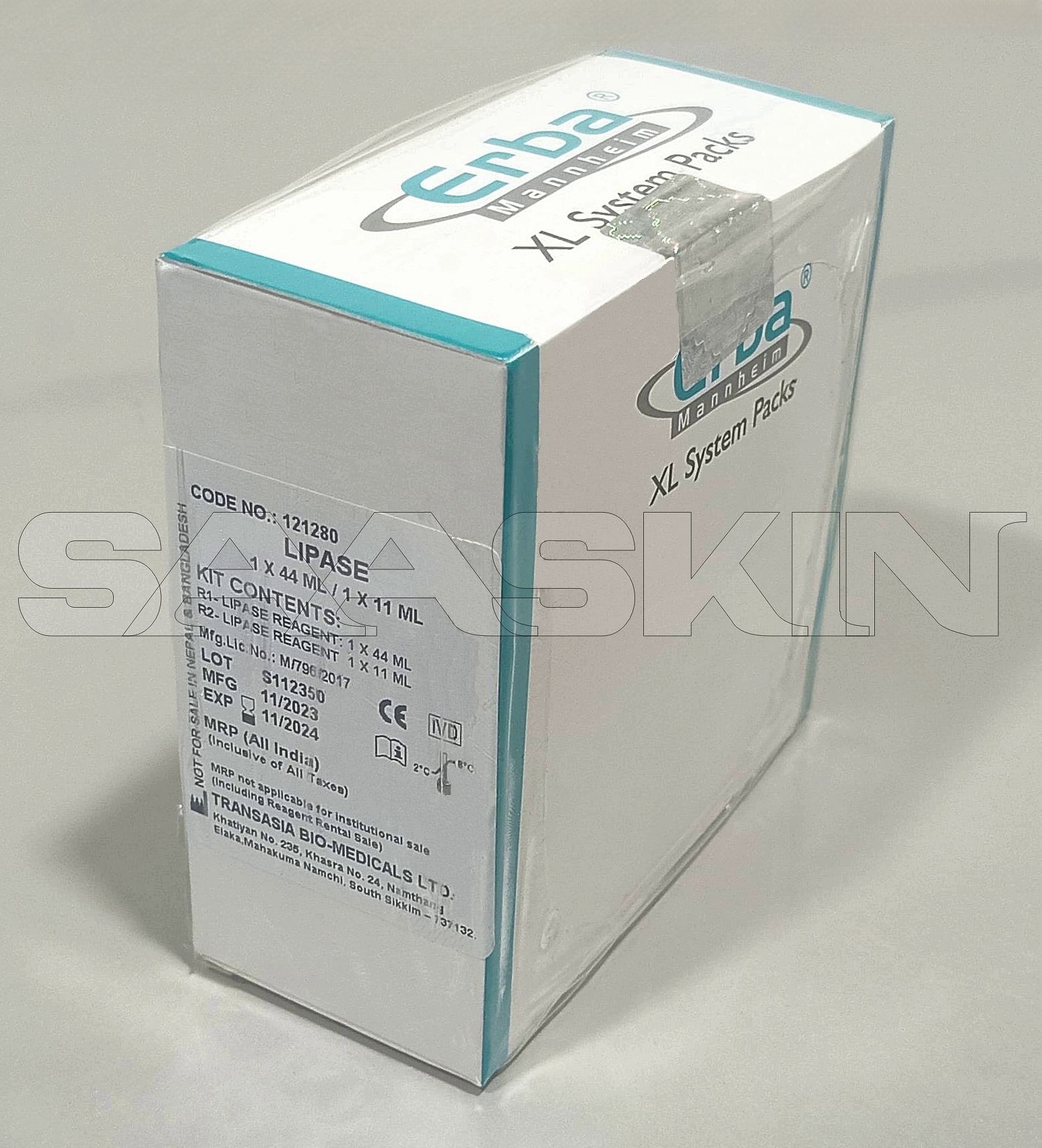 Erba Mannheim System Pack Lipase Kit