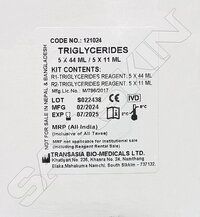 Erba Mannheim System Pack Triglycerides