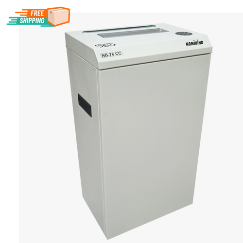 Namibind Heavy Duty Office Use Cross Cut Paper Shredder Machine