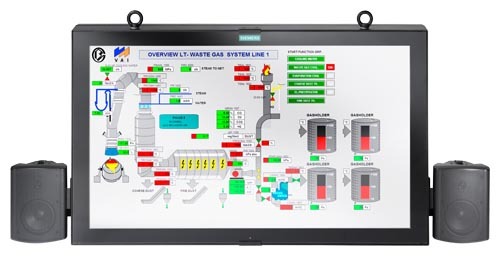 Siemens Scada - Plastic Material, 230V Voltage, 65°C Temperature | Industrial Usage Automation Solution
