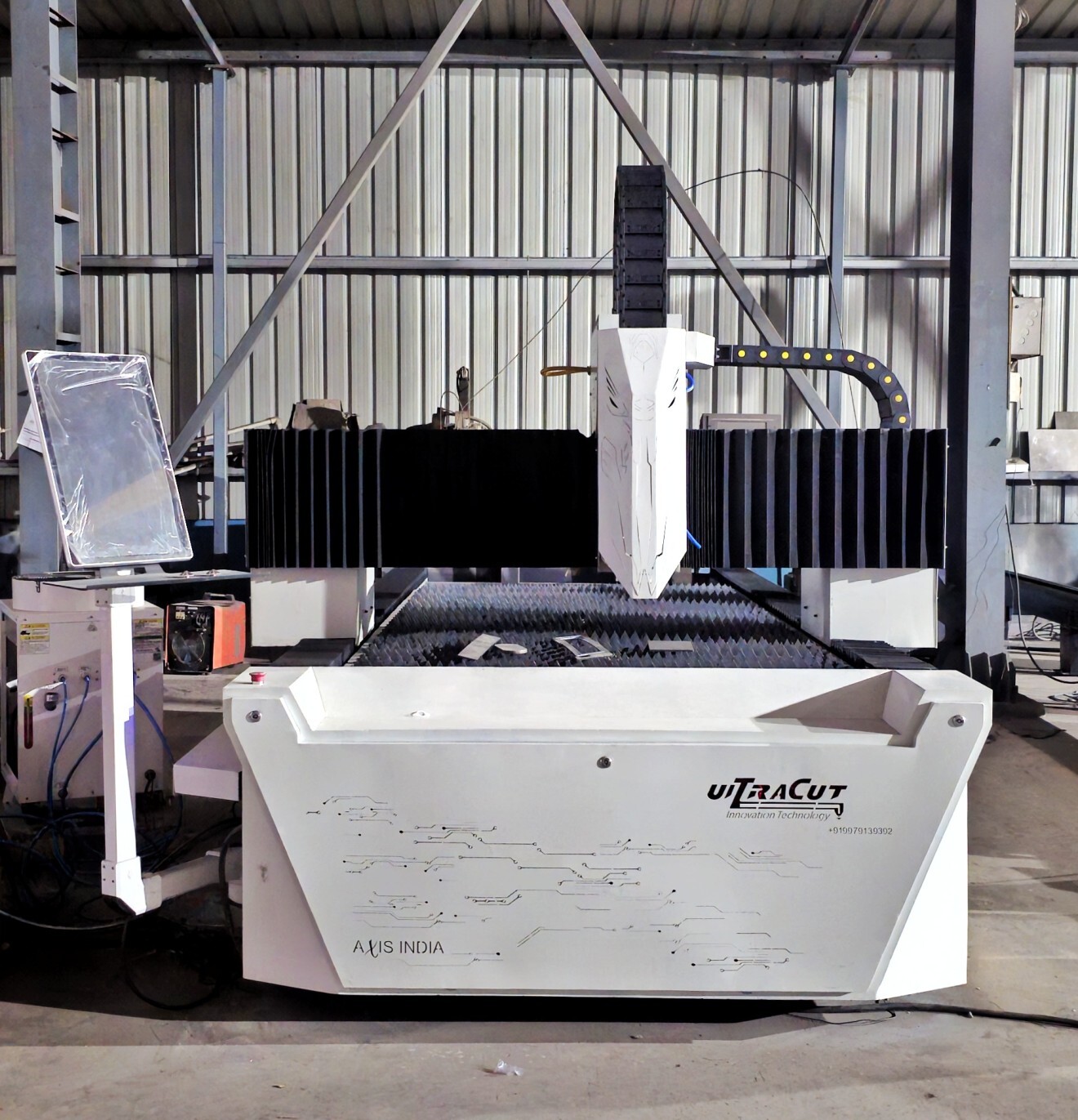 1kw Cnc Laser Metal Cutting Machine