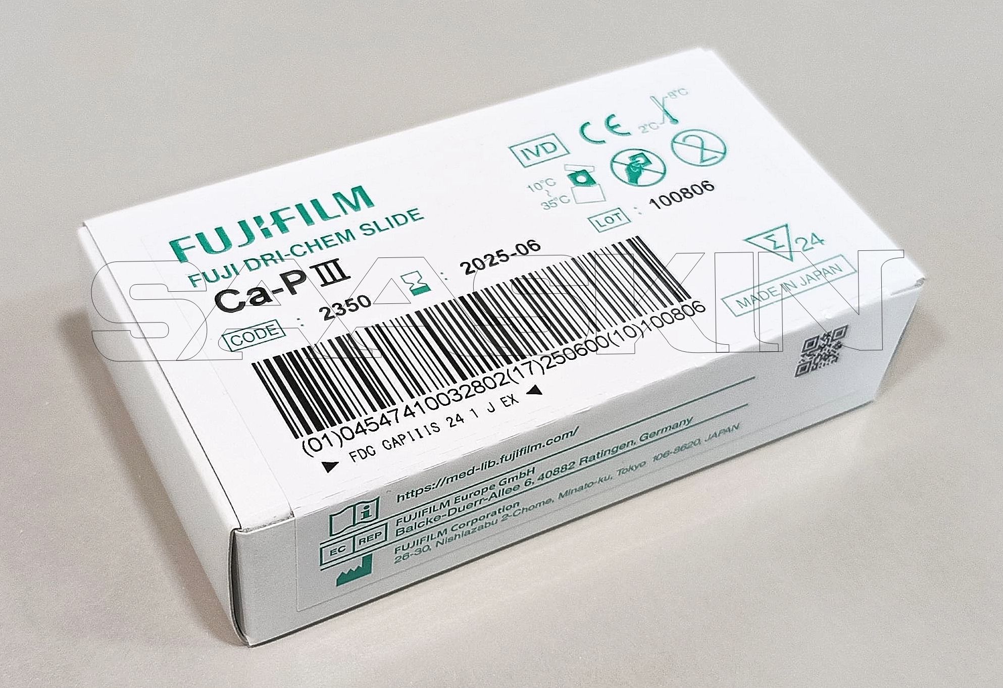 FUJIFILM FUJI DRI-CHEM SLIDE CA-P III