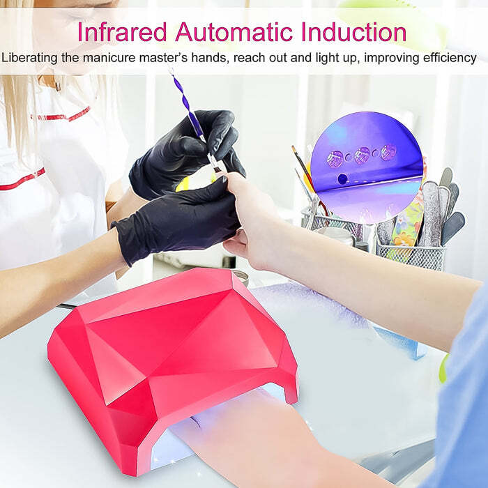 36w Led Nail Dryer Fast Curing Lamp With Motion Sensor