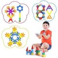 Star Shaped, Star Block Interlocking Blocks Colorful Star Building Blocks