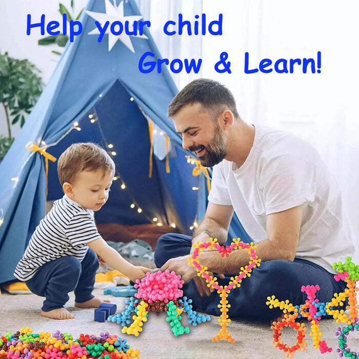 Star Shaped, Star Block Interlocking Blocks Colorful Star Building Blocks