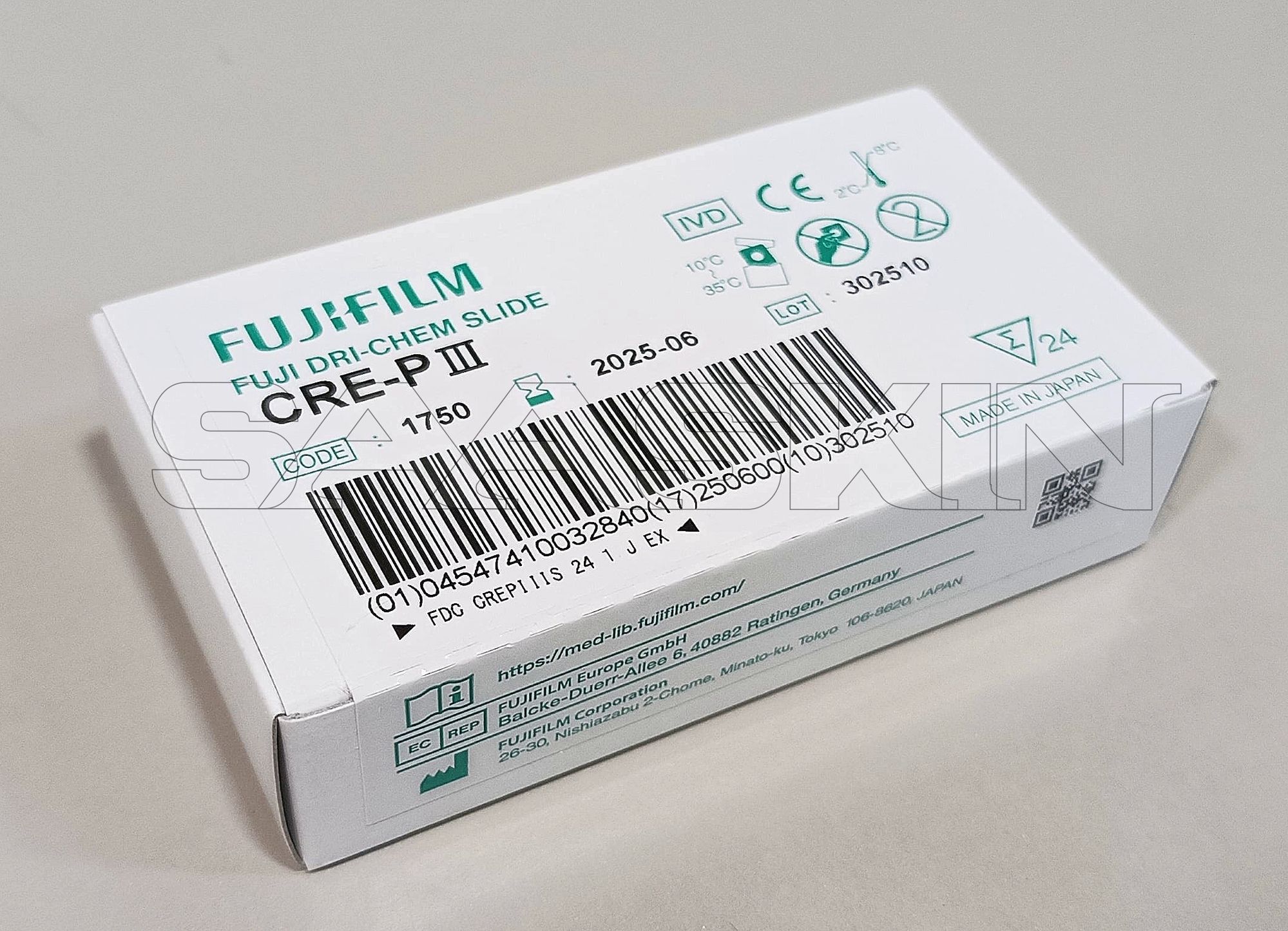 FUJIFILM FUJI DRI-CHEM SLIDE CRE-P III