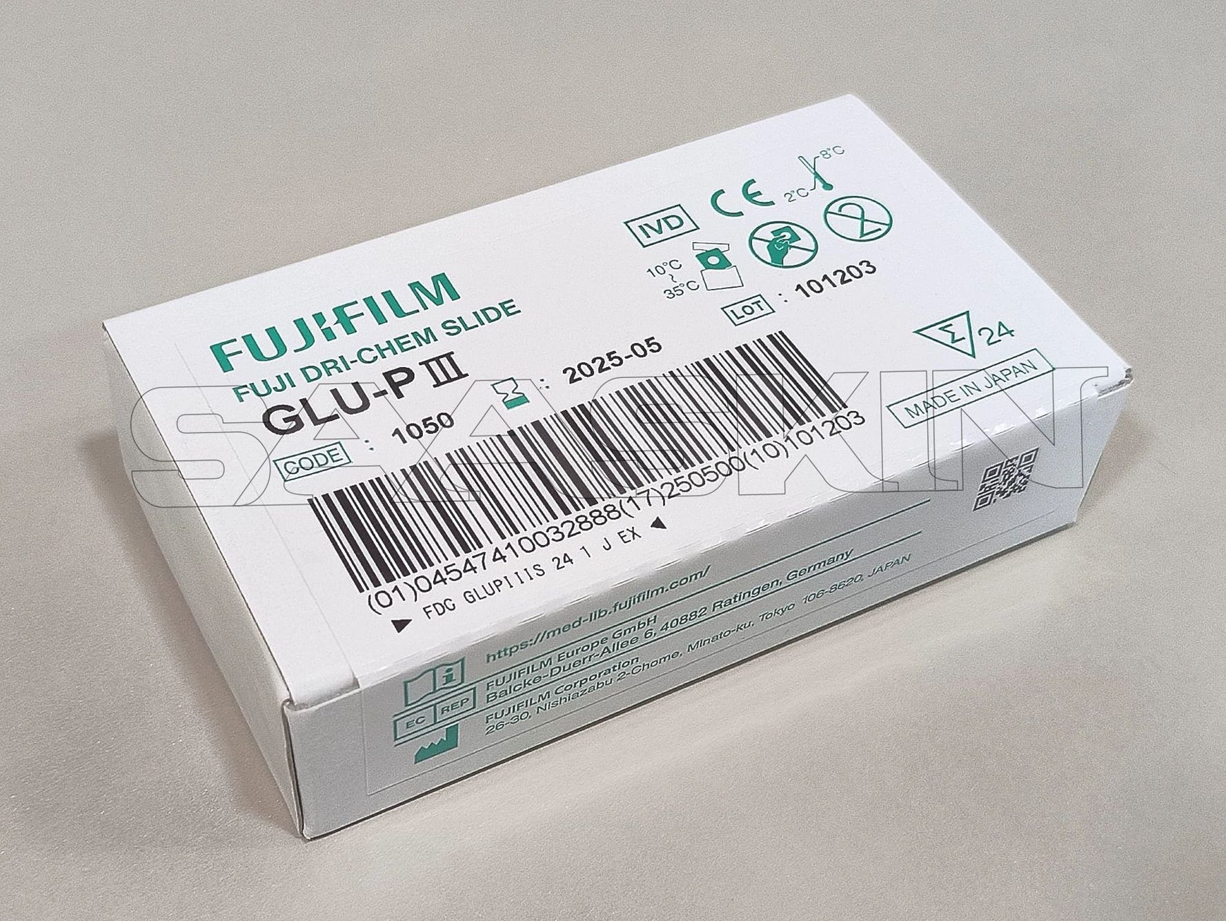 FUJIFILM FUJI DRI-CHEM SLIDE GLU-P III