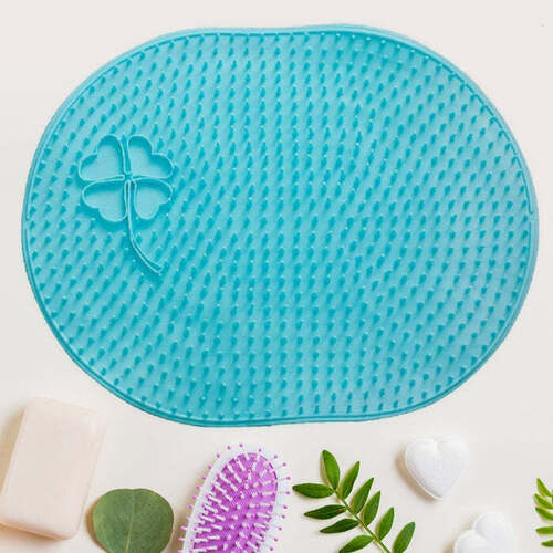 Silicone Bath Massage Cushion with Suction Cup