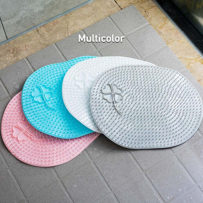 Silicone Bath Massage Cushion with Suction Cup