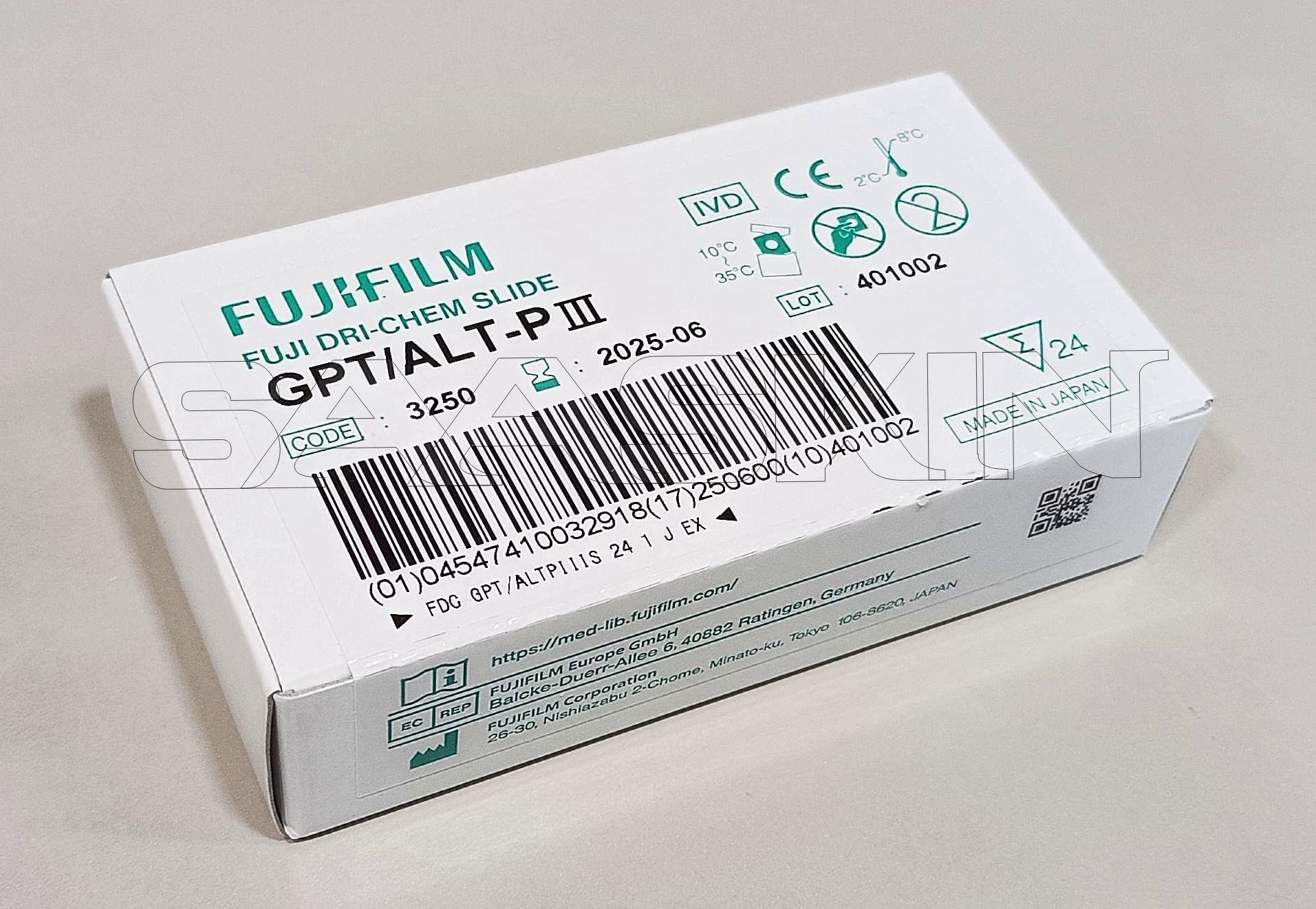 FUJIFILM FUJI DRI-CHEM SLIDE GPT/ALT-P III