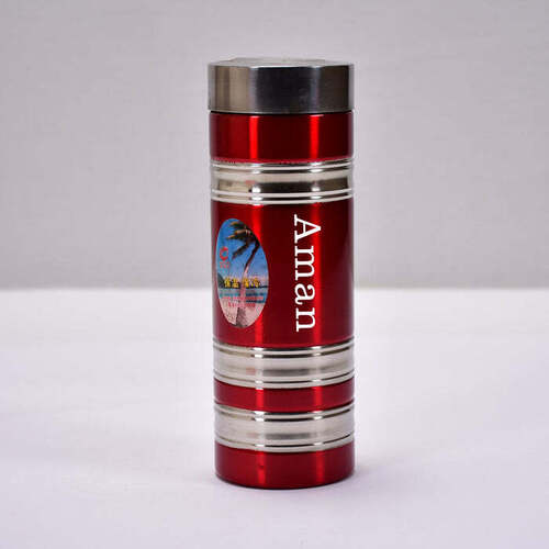 Mini Stainless Steel Water Bottle 380Ml For School & Home Use