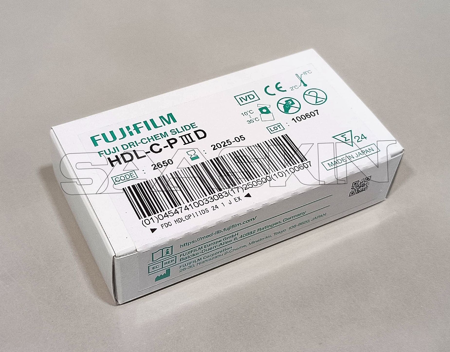 FUJIFILM FUJI DRI-CHEM SLIDE HDL-C-P III D