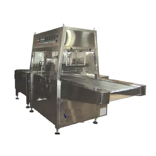 Commercial Chocolate Enrobing Machine - Material: Stainless Steel