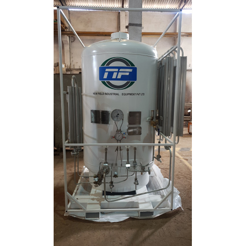 1 Kl Cryogenic Storage Tank - Color: White