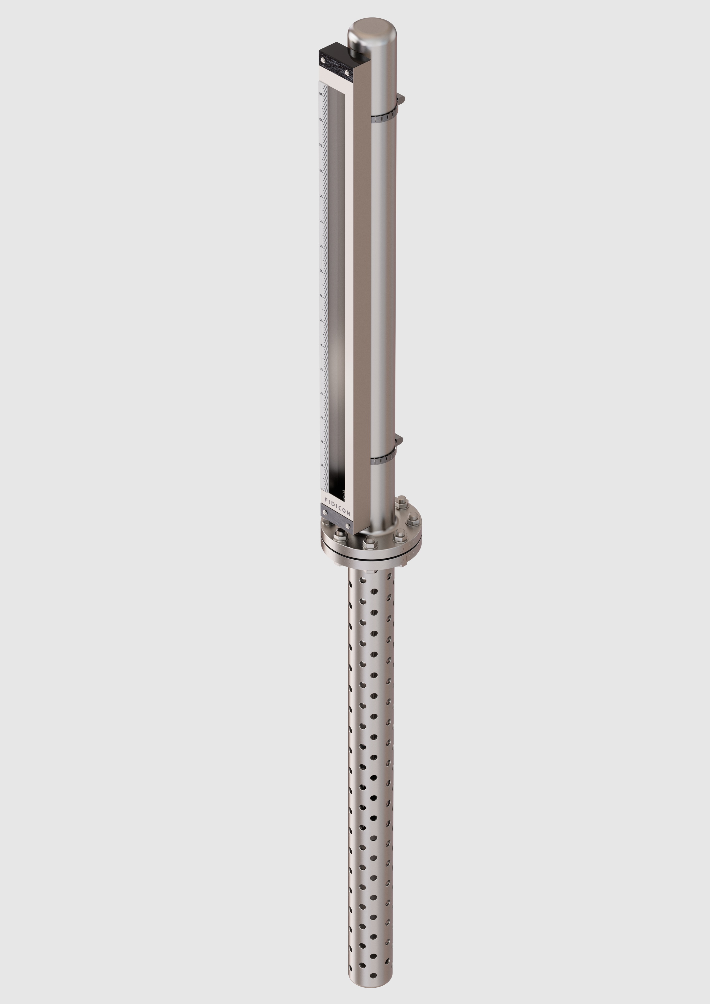 Top Mounted Magnetic Level Indicator - Accuracy: 1 Psi