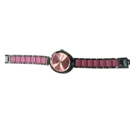 Analog Quartz Wrist Watch - Color: Pink