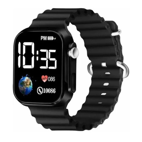 Ultra Smart Watch - Color: Black