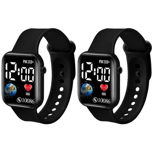 Earth LED Digital Smart Watch