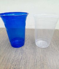 95dia 350 ml Transparent plastic shake Glass