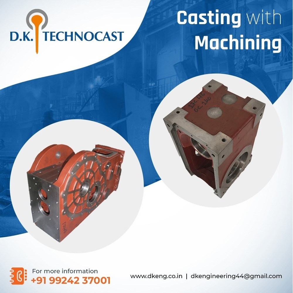 ROTAVATOR GEARBOX CASTING BODY