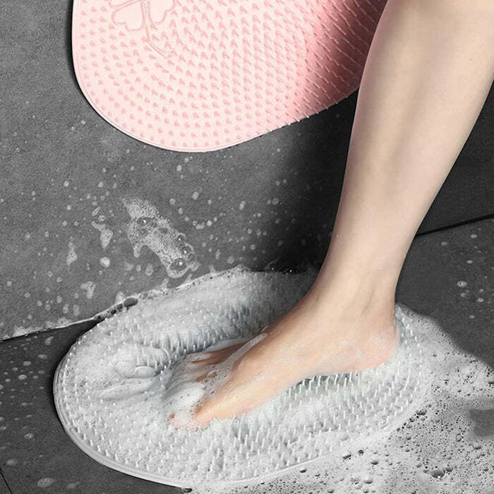 Silicone Bath Massage Cushion with Suction Cups
