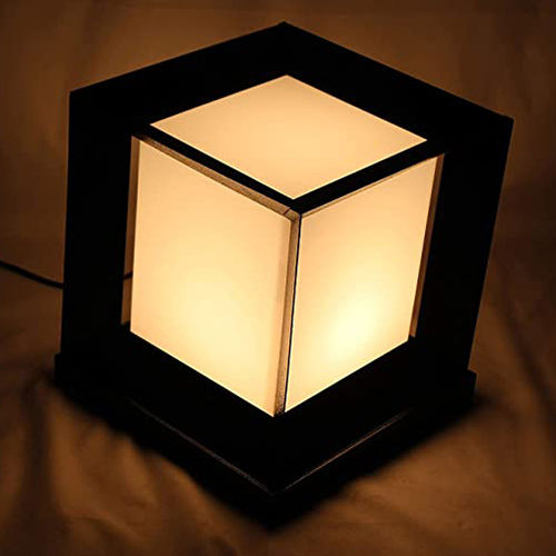 Cube Gate Lamp - Color: As Per Requirement