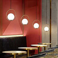 Single Pendant Hanging Light - Color: As Per Requirement