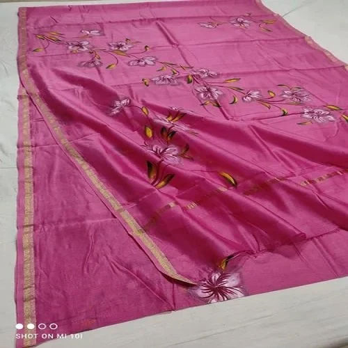 Printed Silk Saree