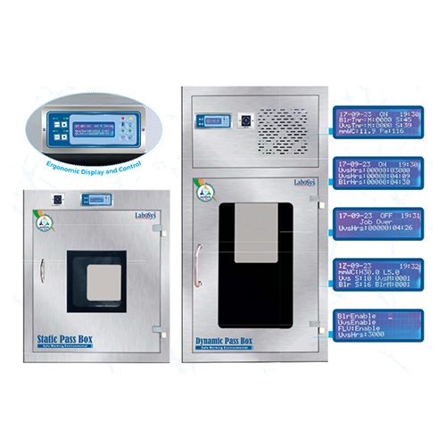 Static And Dynamic Pass Box - Frame Material: Stainless Steel