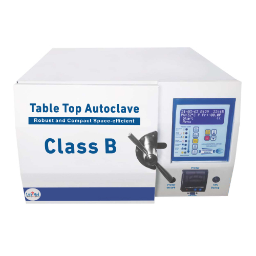 Class B Table Top Autoclave - Color: White