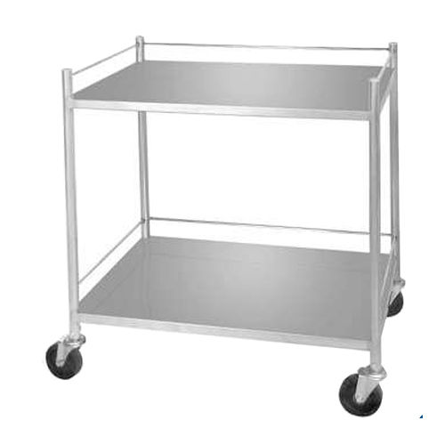 Hospital Trolley - Color: Silver