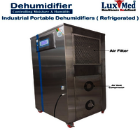 Luxmed Industrial Portable Dehumidifiers - Color: Silver