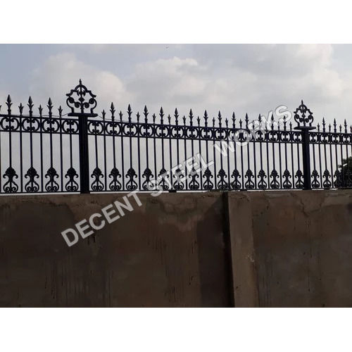 Cast Iron Boundary Wall Railing - Color: Different Available