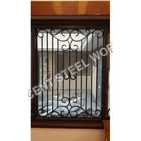 Designer Ornamental Wrought Iron Window Grill