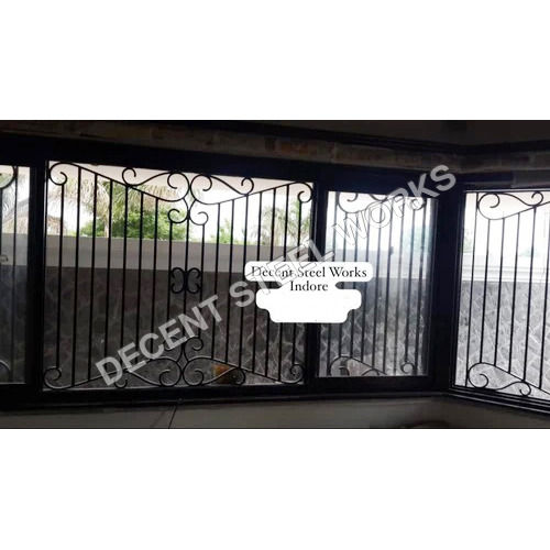 Stylish Ornamental Wrought Iron Window Grill - Feature: Rodent Proof