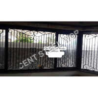 Stylish Ornamental Wrought Iron Window Grill