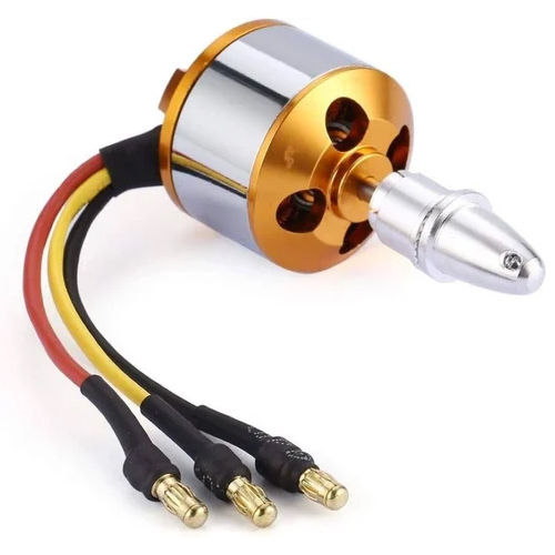 Brushless Dc Motor - Color: Silver & Golden