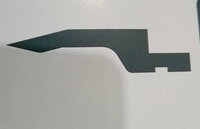 Gooseneck Bending Punch - Color: Gray