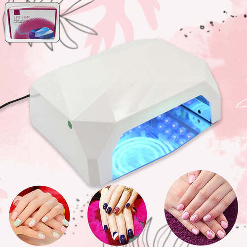 18w Led Uv Lamp Nail Dryer Gel Nail Lamp Nail Polish Curing Lamp