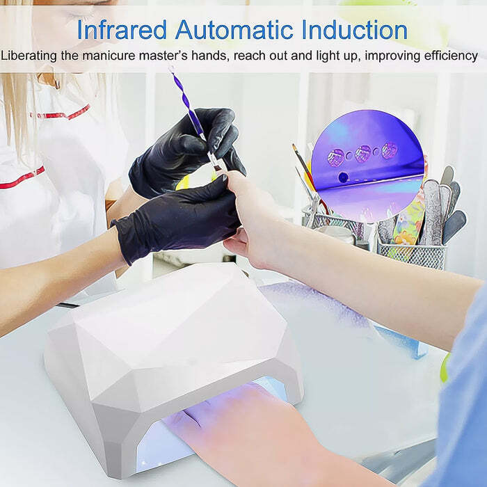 18W LED UV Lamp Nail Dryer Gel Nail Lamp Nail Polish Curing Lamp