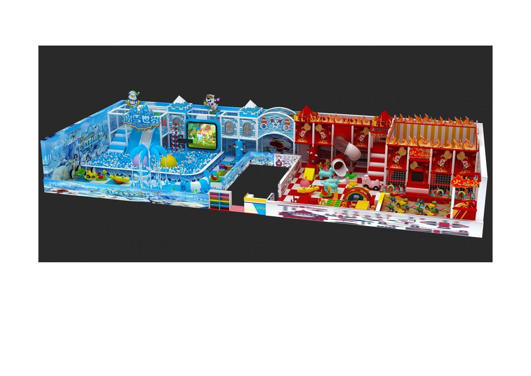 Trampoline Park - Heavy-duty Fabric, Large Jumping Area For Safe And Fun Experiences
