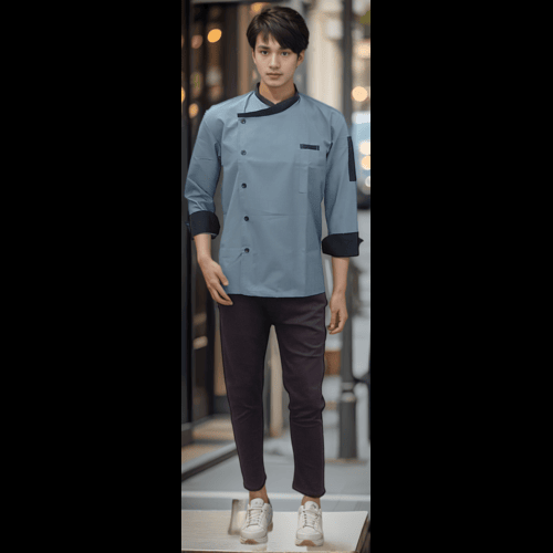 Chef Coat Spanish Grey