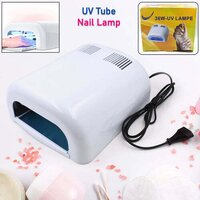 Uv Glue Nail Curing Lamp 4 Tubes 36w Fast Curing Lamp